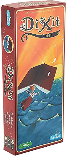 Libellud, Dixit Expansion 2: Quest, Board Game, Ages 8+, 3 to 8 Players, 30 Minutes Playing Time von Libellud