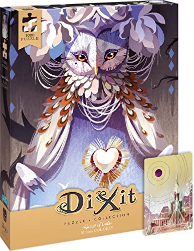 Libellud, Dixit Puzzle Collection, Motiv: Queen of Owls, 1.000 Teile, Format: 48 x 68 cm, Ab 14+ Jahren, Sprachneutral von Libellud