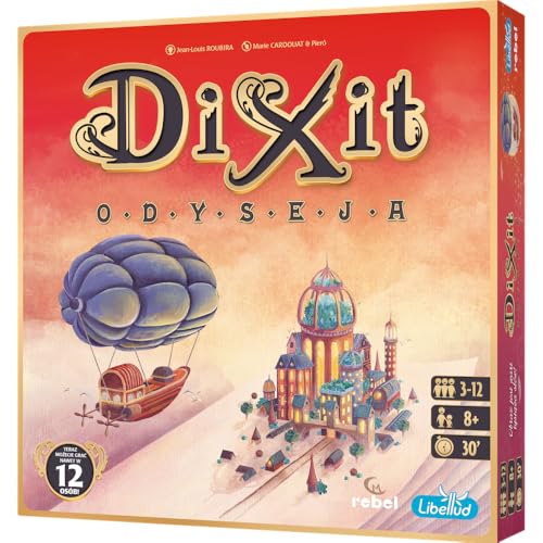 Rebel | Dixit: Odyssee | Brettspiel | Alter 8+ | 3+ Spieler | Spielzeit ca. 30 Min. von Libellud