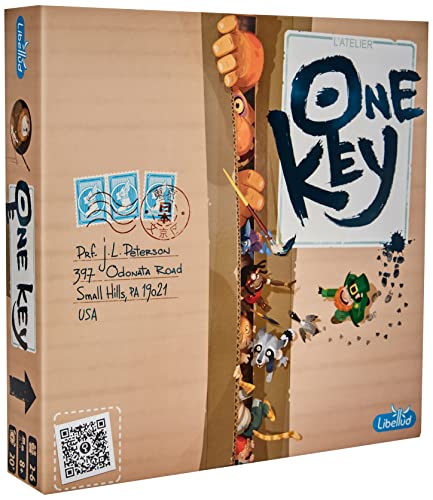 Libellud Asmodee One Key, Familienspiel, Deduktionsspiel, Deutsch von Libellud