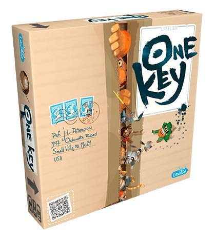 One Key FR/NL - Koöperatives Spiel - Spielen Sie um die versteckte Schlüsselkarte - Für die ganze Familie - Sprache: Niederländisch von Libellud