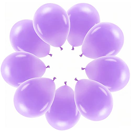 10 Luftballons Hell-Lila Lavendel Pastell Ballons Eco Made in EU Dekoballon Hochzeit Verlobung Babyparty Geburtstag Kinder Erwachsene Luftballons Pastell Lila von Libetui