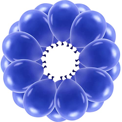 25 Luftballons Pastell Marineblau Eco Ballons Dunkelblau Made in EU Deko Geburtstag Kinder Erwachsene Hochzeit Party pastell Ballons Marineblau Dunkelblau von Libetui