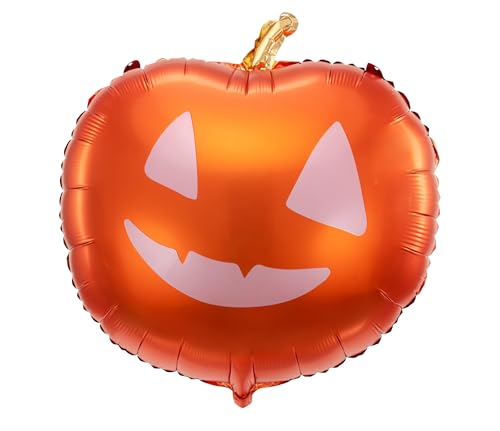 Folienballon Kürbis Halloween gruseliger lustiger Ballon Deko Halloween Party Pumpkin Kürbis 50/40cm von Libetui