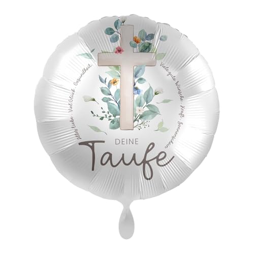 Folienballon Taufe viele gute Glückwünsche Deko Ballon Taufe Junge Mädchen Luftballon Baptize baptism Made in EU, ungefüllt, Helium geeignet Folienballon Taufe viele gute Glückwünsche Deko Ballon Taufe Junge Mädchen Luftballon Baptize baptism Made in EU, ungefüllt, Helium geeignet von Libetui