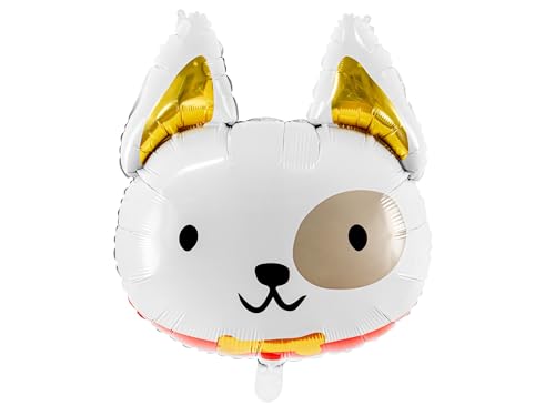 Süßer Folienballon Hund Welpe Ballon Dog Puppy Geburtstag Deko Geschenk Kinder Erwachsene Hundeliebhaber Kindergeburtstag von Libetui