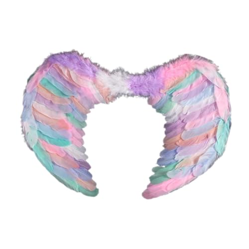 Lidssacde Engel Kostüm Damen - Engelsflügel Kostüm Damen Engel und Teufel Flügel Engelskostüm Devil Costume für Halloween Karneval Lidssacde Engel Kostüm Damen - Engelsflügel Kostüm Damen Engel und Teufel Flügel Engelskostüm Devil Costume für Halloween Karneval von Lidssacde