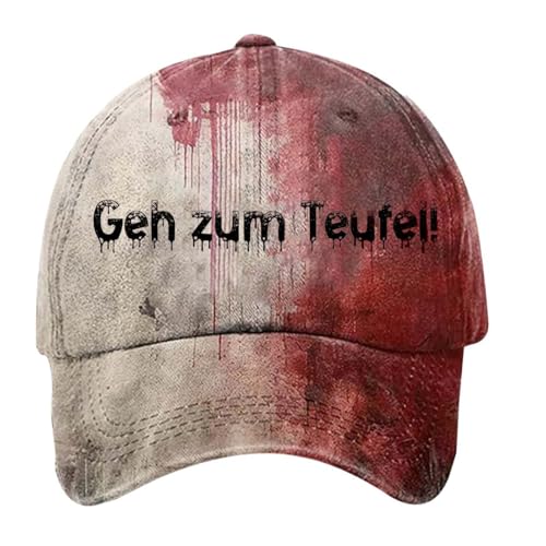 Lidssacde Halloween Baseball Caps Unisex - Problem Gelöst, I'm Ok It's Not My Blood Cap Herren Damen Blutspritzer Muster Horror Hat Halloween Kopfbedeckung Gruselig Erwachsene Lidssacde Halloween Baseball Caps Unisex - Problem Gelöst, I'm Ok It's Not My Blood Cap Herren Damen Blutspritzer Muster Horror Hat Halloween Kopfbedeckung Gruselig Erwachsene von Lidssacde
