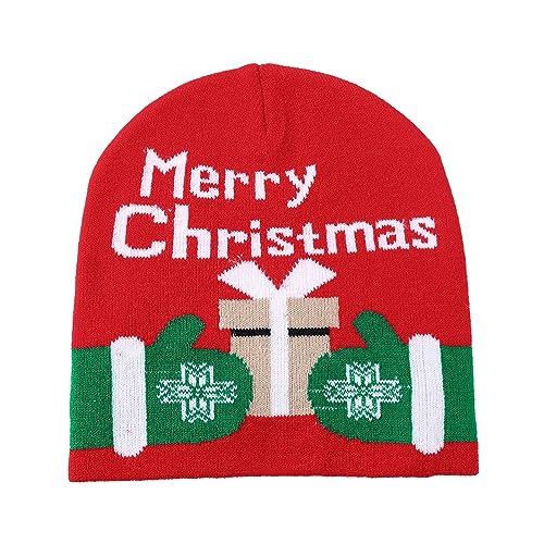 Lidssacde Weihnachtsmützen Erwachsene Warm Weihnachtshut Christmas Hat Winter Weihnachtsmütze Dicker Fellrand Weihnachtsmützen Lustige Weihnachtsaccessoires Weihnachtsmann Mütze Für Herren Damen von Lidssacde