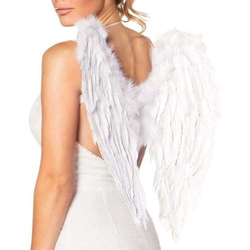 Lidssacde White Swan Weiß Engel Kostüm Damen - Engelsflügel Kostüm Damen Engel und Teufel Flügel Engelskostüm Devil Costume für Halloween Karneval Lidssacde White Swan Weiß Engel Kostüm Damen - Engelsflügel Kostüm Damen Engel und Teufel Flügel Engelskostüm Devil Costume für Halloween Karneval von Lidssacde