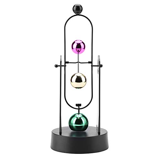 Perpetuum Motion Modell Dekoration Elektronische Schwingkunst Handwerk Dekoration Elektronisches Schütteln Wackelgerät für Büro Schreibtisch Ornament von LiebeWH