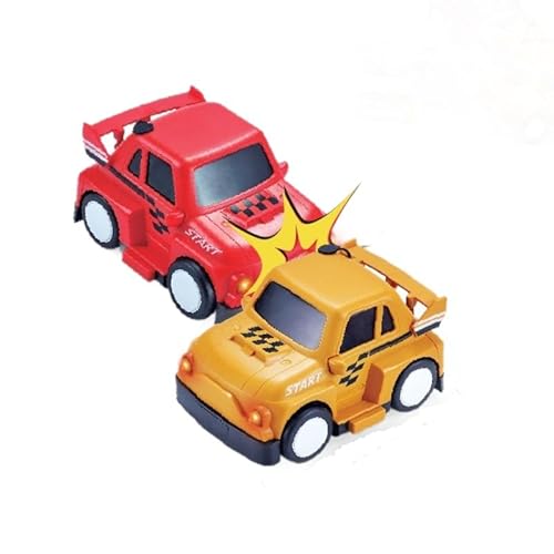 Ferngesteuertes Auto für Kinder, 2 Stück Kollision Spielzeugauto mit Kampfmodus und Fußballmodus, 2,4GHZ RC Bumper Autospielzeug für Zwei Gegeneinander mit Lichtern & Spray für Kinder ab 4-12 Jahre von Lieberwell