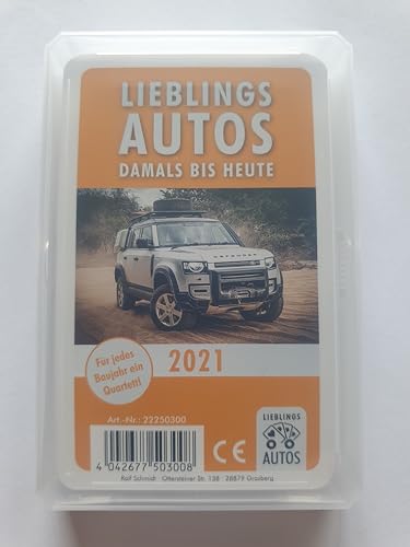 Lieblings Autos Auto Quartett 2021 Baujahr Geburtsjahr 4. Geburtstag Geschenk Spielkarten Neu Lieblings Autos Auto Quartett 2021 Baujahr Geburtsjahr 4. Geburtstag Geschenk Spielkarten Neu von Lieblings Autos