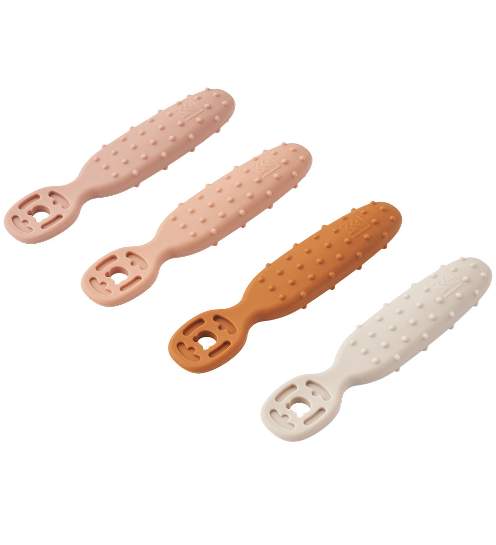 Liewood Babylöffel - Silikon - 4er-Pack - Caelia - Pale Toskana - Liewood - One Size - Kinderbesteck Liewood Babylöffel - Silikon - 4er-Pack - Caelia - Pale Toskana - Liewood - One Size - Kinderbesteck von Liewood