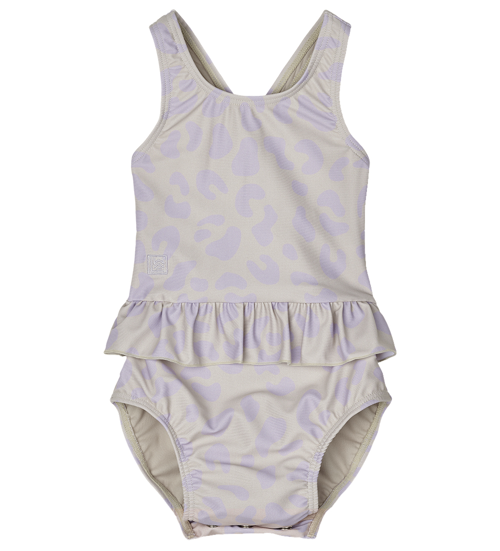 Liewood Badeanzug - Amina Baby - UV40+ - Leo/Misty Lilac - Liewood - 74 - Bademode Liewood Badeanzug - Amina Baby - UV40+ - Leo/Misty Lilac - Liewood - 74 - Bademode von Liewood