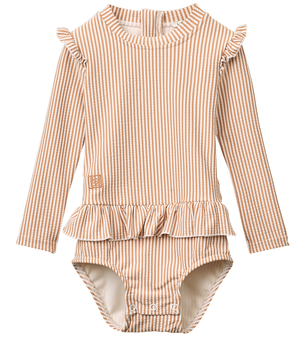 Liewood Badeanzug - Sille Baby - Y/D Stripe Pale Toskana/Creme d - Liewood - 68 - Bademode Liewood Badeanzug - Sille Baby - Y/D Stripe Pale Toskana/Creme d - Liewood - 68 - Bademode von Liewood
