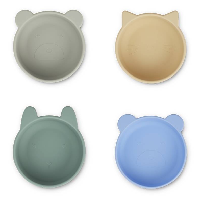 Liewood Iggy Silicone Bowl 4-pack von Liewood