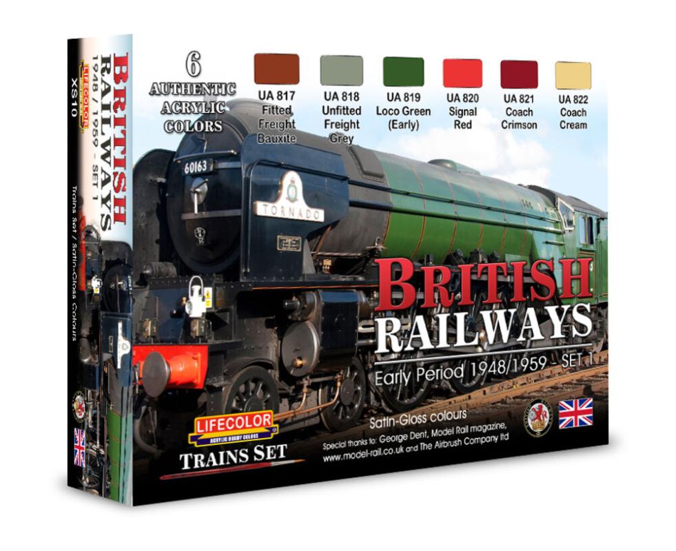 British Railways - Set Nr. 1 [6 x 22 ml] von Lifecolor