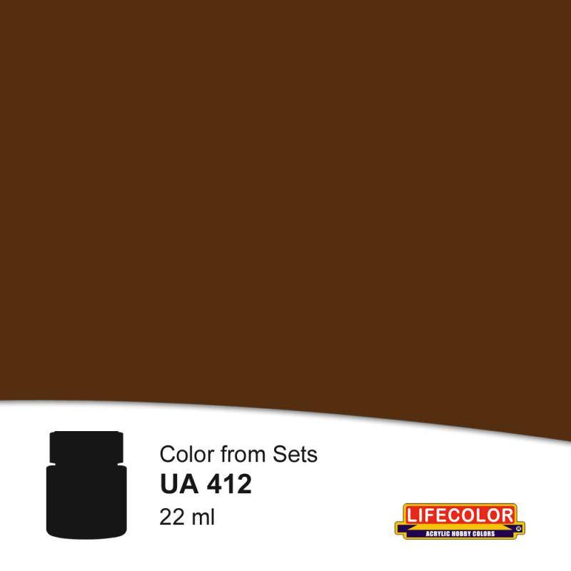 Extra Dark Brown 22 ml von Lifecolor