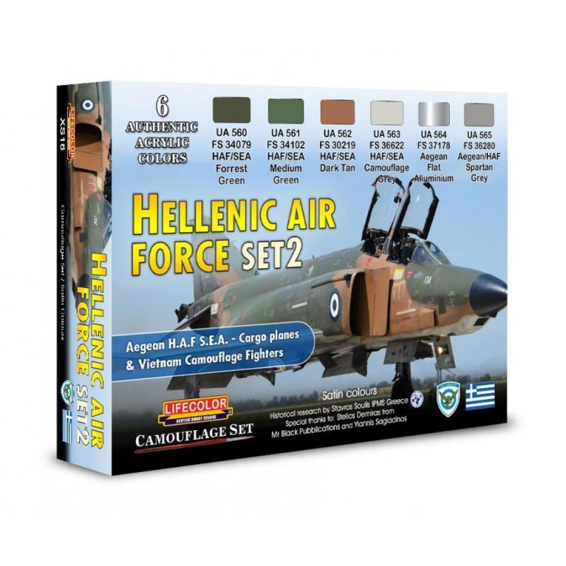 Hellenic AIR Force - Set 2 von Lifecolor