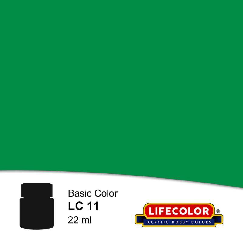 Matt Light Green 22 ml von Lifecolor