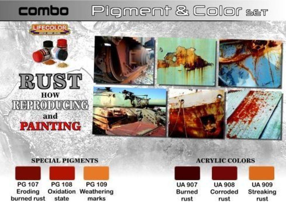 Pigment&Color S.Rust How reproducing+pai von Lifecolor