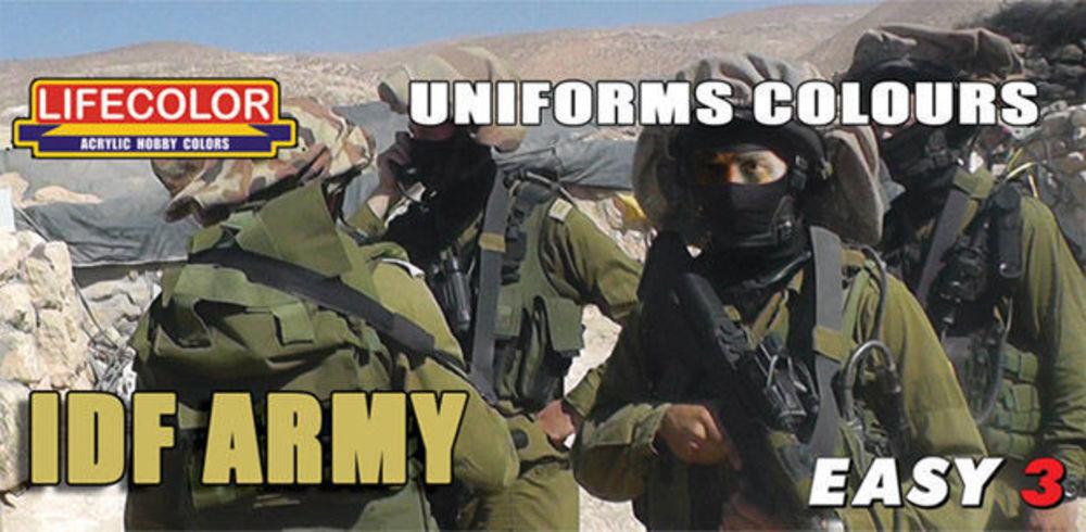 Uniforms colours IDF Army von Lifecolor