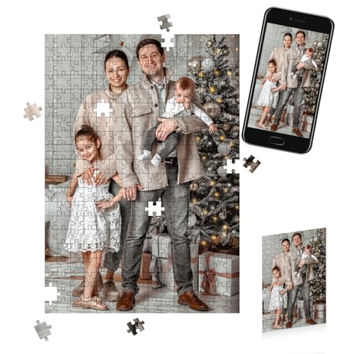 Lifemaison Personalisiertes Foto-Puzzle 300 Teile,Fotopuzzle selbst gestalten,Individuelles Puzzle mit Bild,Gestalte Dein individuelles Fotopuzzle für Geburtstage, Muttertag, Valentinstag & Hochzeiten von Lifemaison