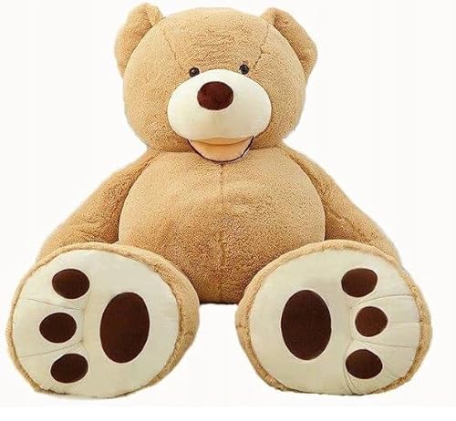 Lifestyle & More XXL Teddybär Kuschelbär Braun Höhe 160 cm Plüschbär Kuscheltier samtig weich von Lifestyle & More