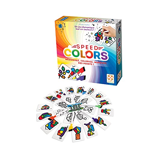 Lifestyle BLA049SP Speed Colors Gesellschaftsspiel, Mehrfarbig von Lifestyle