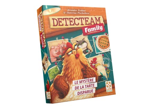 Lifestyle Boardgames DETECTEAM Family: Das Geheimnis der verschwundenen Torte Gesellschaftsspiel Familie - Gesellschaftsspiel Ermittlung von Lifestyle