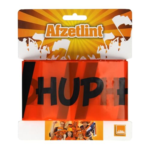 Lifetime Absperrband - Hup Holland Hup! - 15 Meter - Orange/Schwarz von Lifetime