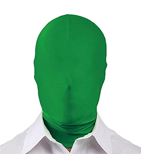 Lifup Rollenspiel Maske Spandex Kopfmaske Kostüm für Halloween Masquerade Vollständige Abdeckung Grün von Lifup