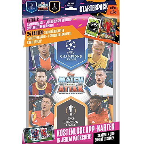 Champions League 2020/21 - Trading Cards Sammel Karten- 1 Starter von Liga