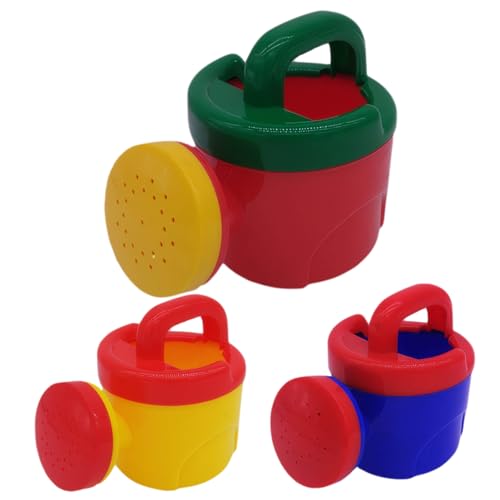 Ligeinsrk Kinder Bewässerung von 3 PCs süßes farbenfrohes Kleinkind mit tragbarem Griff für den Gartenspielzeug im Freien im Freien, Style11, Style1 von Ligeinsrk