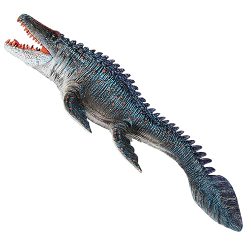 Mosasaurusspielzeug künstlicher realistischer Mosasaurus mit beweglichen Mund und scharfen Zähnen 13x5x2 Plastikdinosaurierfiguren, pädagogische prähistorische Dinosaurierspielzeug, Geschenke für Kin Mosasaurusspielzeug künstlicher realistischer Mosasaurus mit beweglichen Mund und scharfen Zähnen 13x5x2 Plastikdinosaurierfiguren, pädagogische prähistorische Dinosaurierspielzeug, Geschenke für Kin von Ligeinsrk