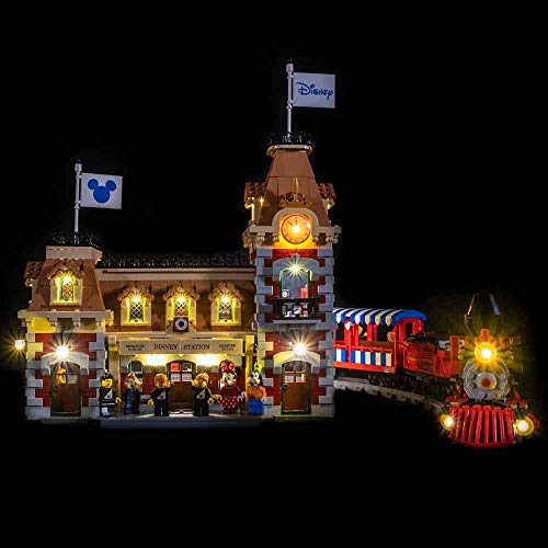 Light My Bricks 793591189734 Disney Train Station 71044 Light Bricks, Weiß von Light My Bricks