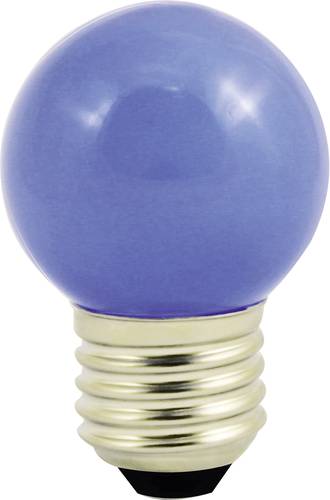 LightMe LM85251 LED EEK G (A - G) E27 Tropfenform 1W Blau (Ø x L) 45mm x 69mm 1St. von LightMe