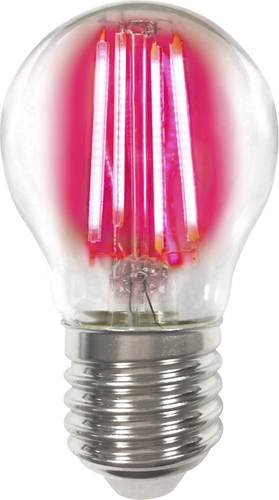 LightMe LM85314 LED EEK G (A - G) E27 Tropfenform 4W Rot (Ø x L) 45mm x 77mm Filament 1St. von LightMe