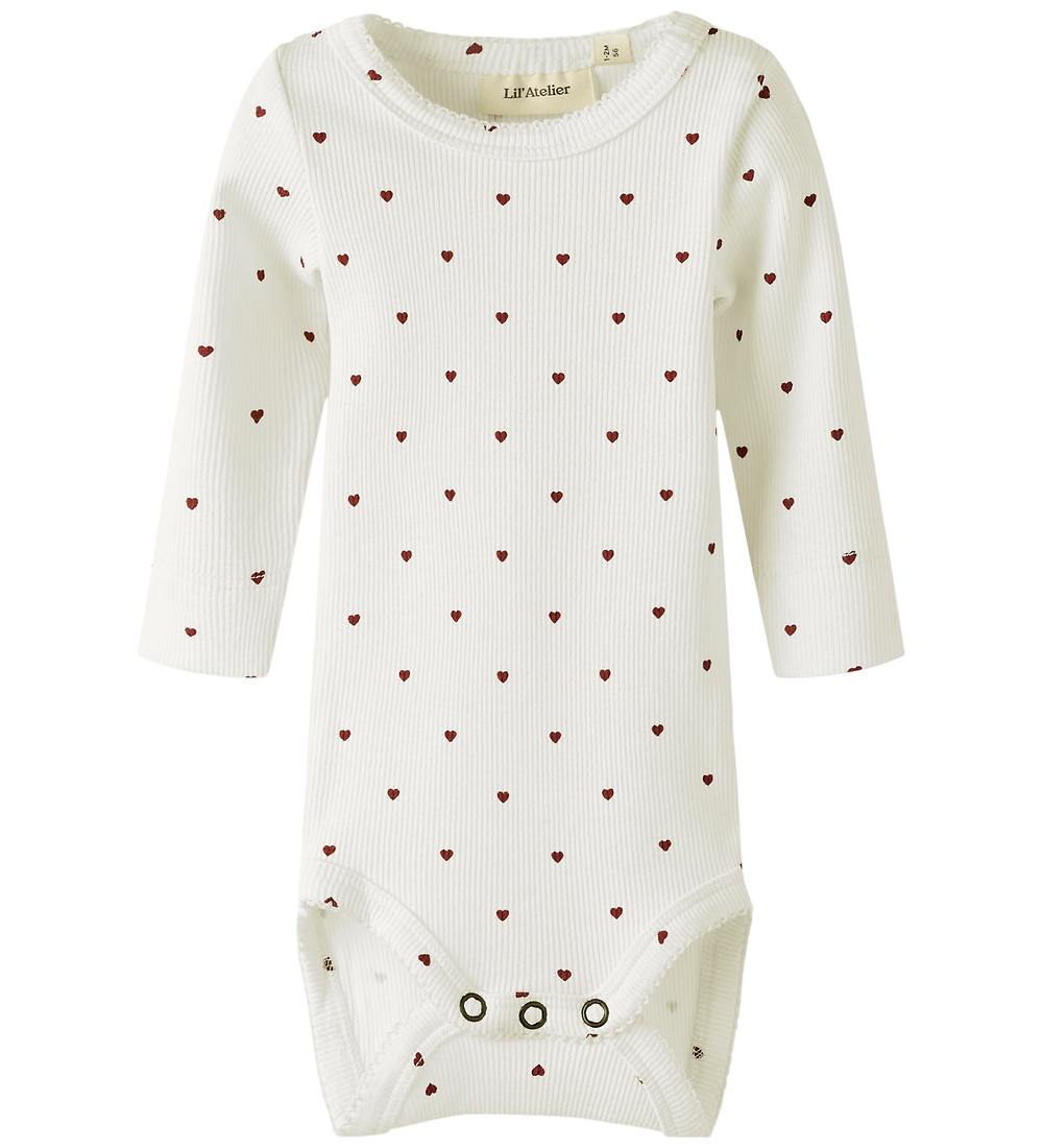 Lil' Atelier Body l/ä - NbfGago - Coconut Milch/Heart - Lil Atelier - 62 - Body L/Ä Lil' Atelier Body l/ä - NbfGago - Coconut Milch/Heart - Lil Atelier - 62 - Body L/Ä von Lil Atelier