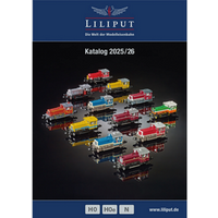 LILIPUT L020250 Liliput-Katalog 2025/26 (H0, H0e, N) Deutsch von Liliput