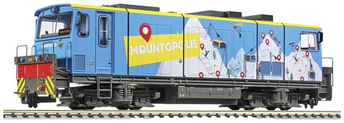 Liliput L142111 H0e Diesellok D16 MOUNTOPOLIS Winter der Zillertalbahn Mountopolis Winter Edition von Liliput