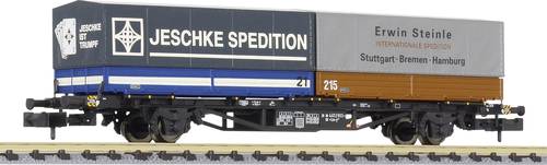 Liliput L265222 N Containertragwagen Lss-y 571 der DB Spedition Jeschke/Steinle von Liliput