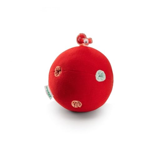 Lilliputiens - Klangball Paulette - Musikalischer Aktivitätsball aus Stoff für Babys und Kleinkinder - Fördert sensorische Wahrnehmung und Motorik - Frühförderndes Spielzeug - Ab 6 Monaten - 83395 von Lilliputiens