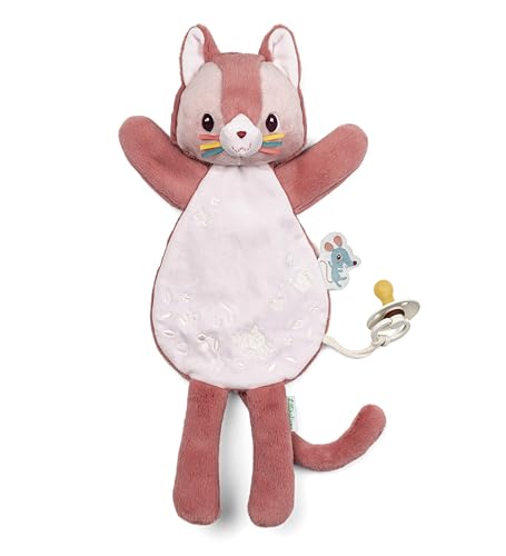 LILLIPUTIENS Jeanne Le Chat 83613 Kuscheltier, Handpuppe, phosphoreszierend, Schnullerkette, Rosa, 19 cm, ab der Geburt LILLIPUTIENS Jeanne Le Chat 83613 Kuscheltier, Handpuppe, phosphoreszierend, Schnullerkette, Rosa, 19 cm, ab der Geburt von Lilliputiens