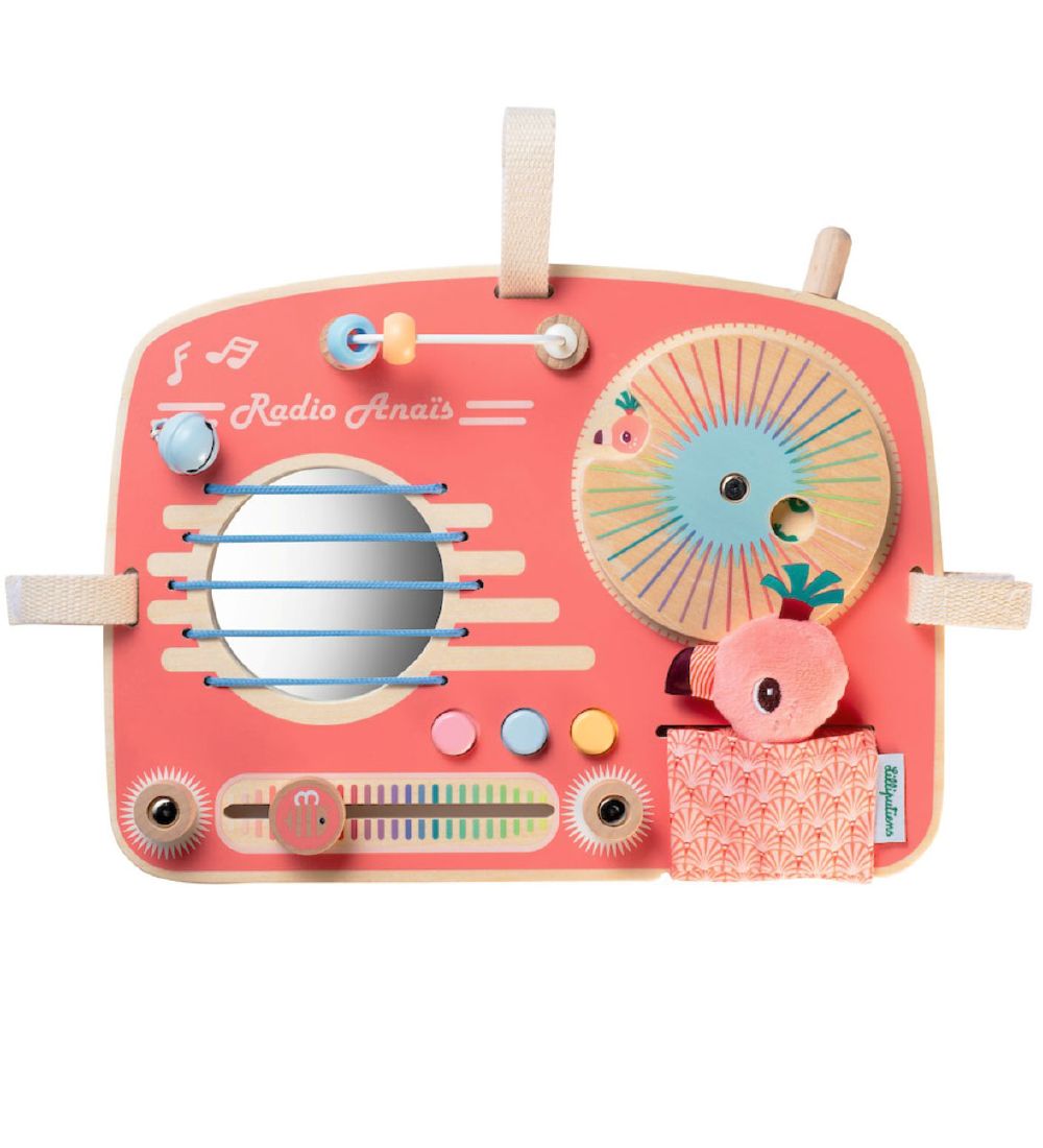 Lilliputiens Activity Panel - Radio - Lilliputiens - One Size - Motorikspielzeug Lilliputiens Activity Panel - Radio - Lilliputiens - One Size - Motorikspielzeug von Lilliputiens