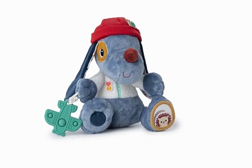 Lilliputiens - Activity Plüschtier Jules der Hund - Interaktive Babyrassel mit Spiegel, Silikon-Beißring, Glöckchen und Papiergeräusch - Stimuliert die Sinne und die Motorik - Ab 9 Monaten Lilliputiens - Activity Plüschtier Jules der Hund - Interaktive Babyrassel mit Spiegel, Silikon-Beißring, Glöckchen und Papiergeräusch - Stimuliert die Sinne und die Motorik - Ab 9 Monaten von Lilliputiens