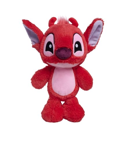 Disney 6315870031NPB - Leroy Extra Weiches Kuscheltier Leroy als Kuscheltiere mit extra weichem Material, 25 cm, Ab 0 Monaten von Lilo and Stitch