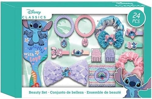 Stitch Beauty-Zubehör, 24-teiliges Set von Lilo and Stitch