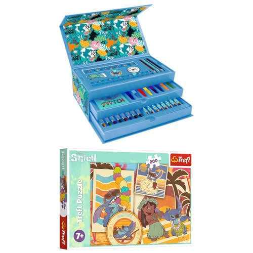 Lilo & Stitch Creatieve Set - Kleurdoos + Puzzel von Lilo and Stitch